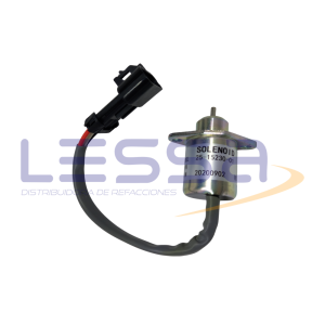251523001 - SOLENOIDE DE PARO DIÉSEL CORTO 25-15230-01 CARRIER