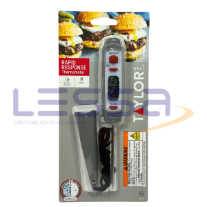 077784098479 - TERMOMETRO DIGITAL TAYLOR GRIS RECTANGULAR 077784098479 TAYLOR